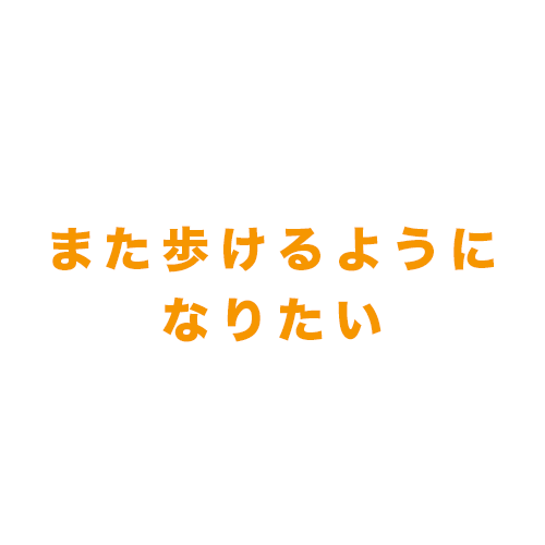 歩けるようになりたい　歩く　歩行訓練　歩く運動　機能訓練